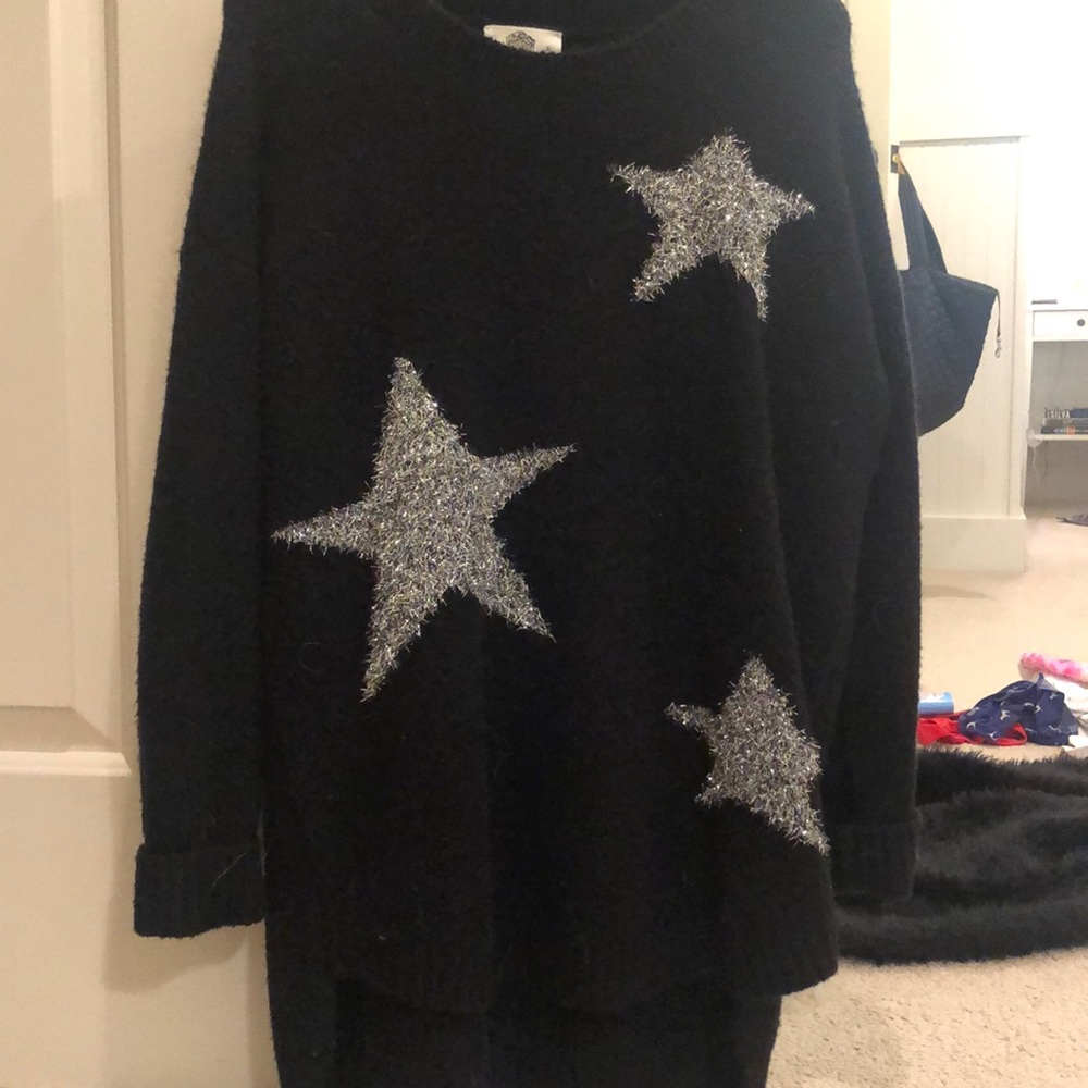 Star sweater from anthropology